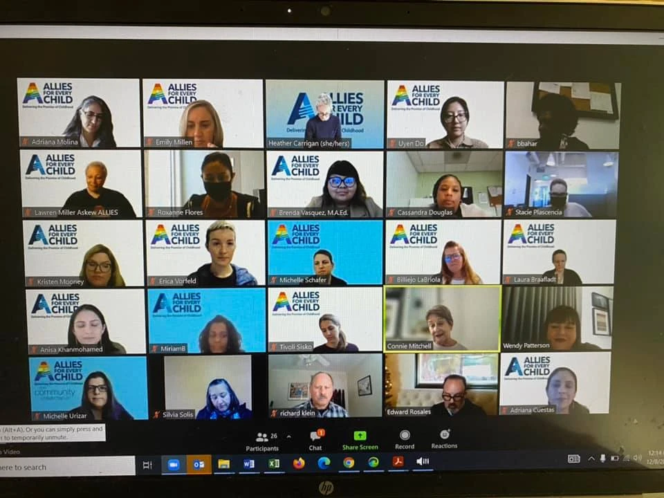 allies Zoom meeting