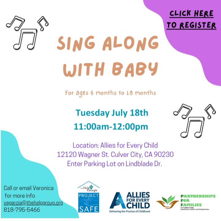 Allies for Every Child Sing Along With Baby event